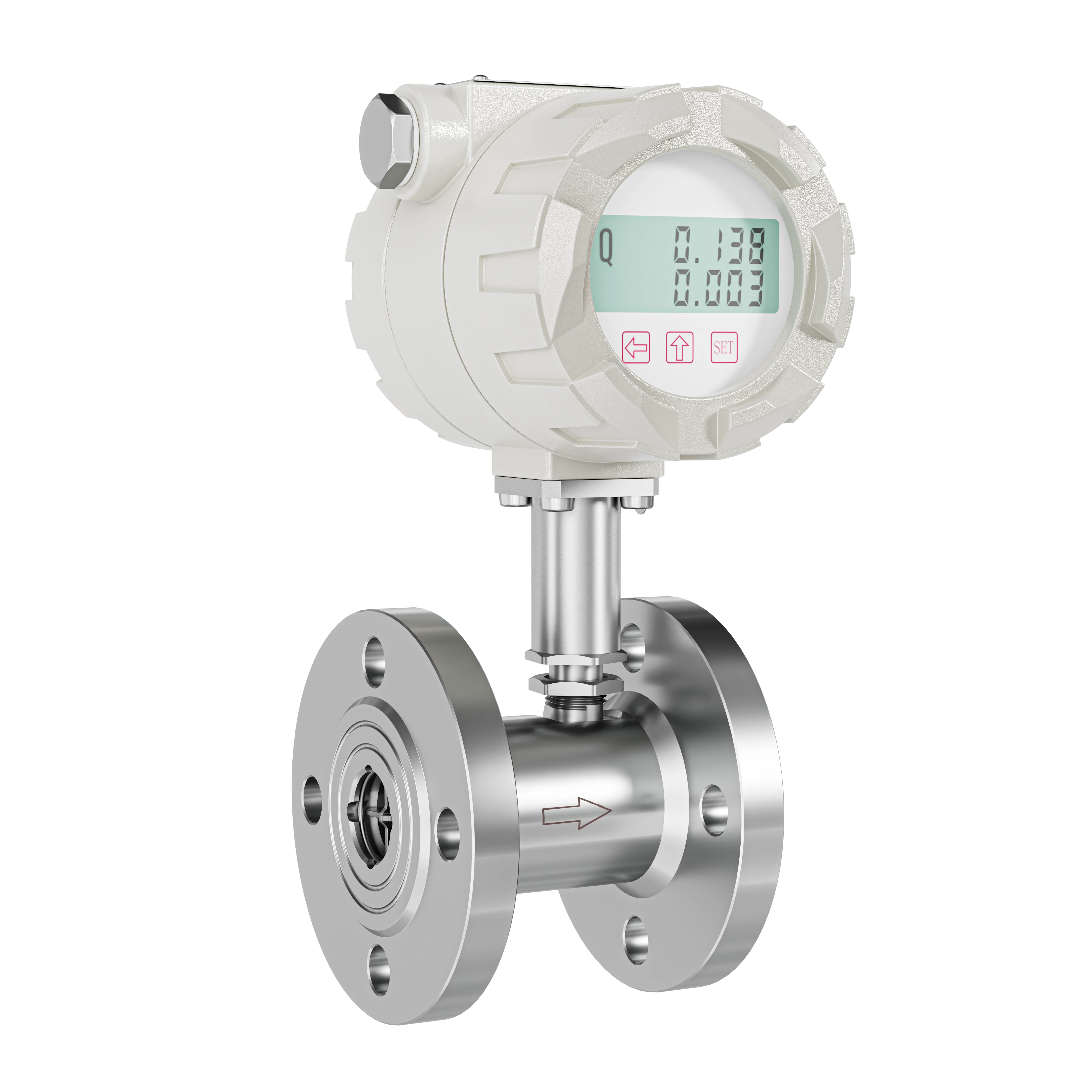 SUP-FLC240 Turbine flowmeter flange connection