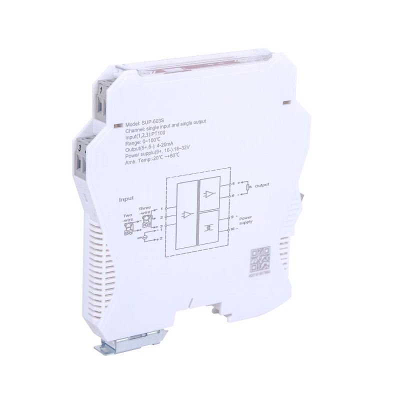 Temperature signal isolator