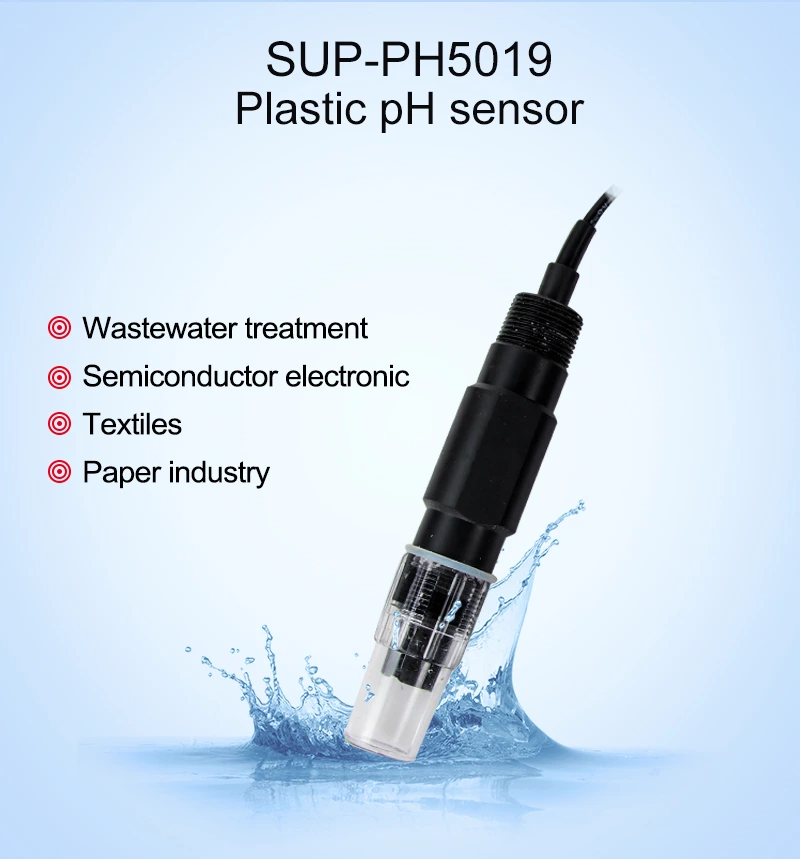 plastic ph sensor SUP-PH5019 plastic pH sensor