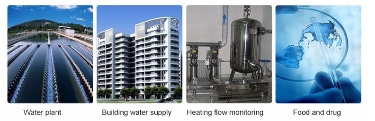 ultrasonic flowmeter application SUP-2000H handheld ultrasonic flow meter application