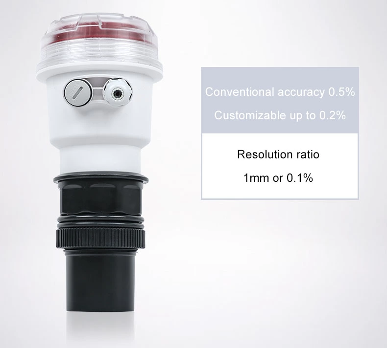 ultrasonic level transmitter with high accuracy