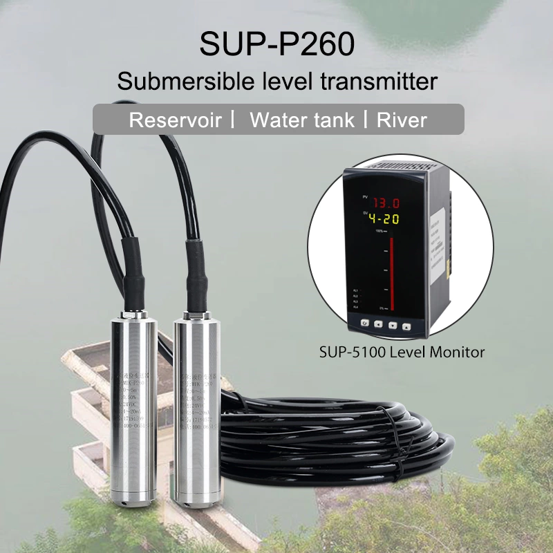 water level meter sensors supmea level transmitter