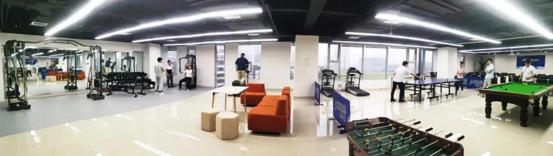 the Supmea&nbsp;Fitness Center transformed from the lecture hall was officially unveiled.