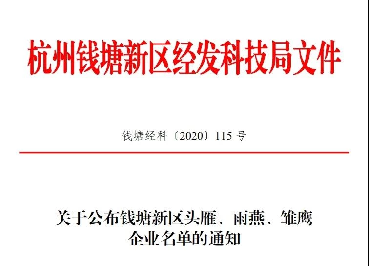 Supmea&nbsp;was awarded the title of "Qiantang Swift Enterprise"