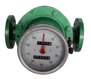 Positive displacement flow meter