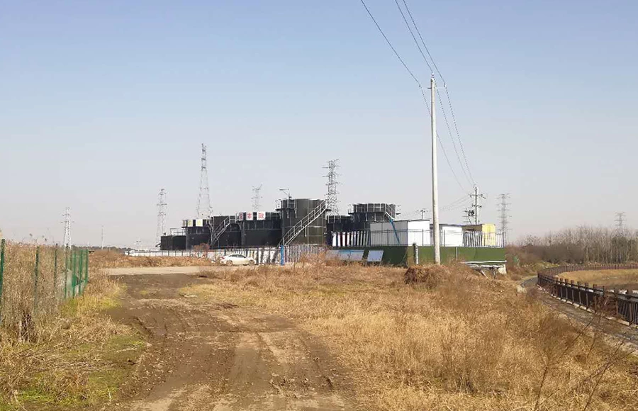 wuhan wastewater treatment plant