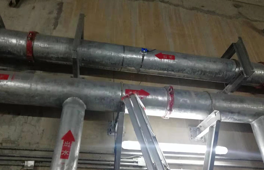Clamp on ultrasonic flow sensor Supmea ultrasonic flowmeters