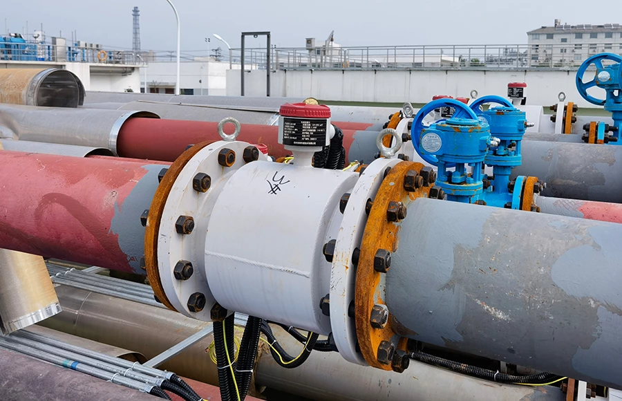 flow sensor remote type magnetic flow transmitter